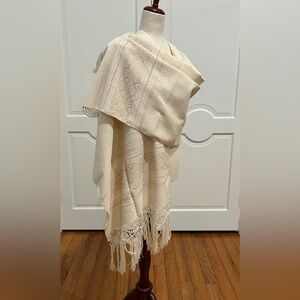 Cotton and Silk Traditional Mexican rebozo from Oaxaca. Mexican shawl, Handloom!